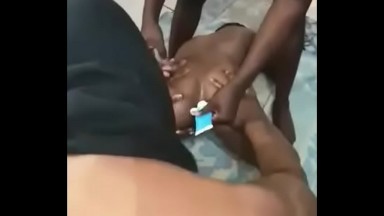 Orgy dans l'anus